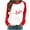B#Red, variant on Valentines Day Outfit Women Heart Graphic Raglan Long Sleeve Shirt Cute Crewneck Sweatshirt Color Block Pullover Valentine Sweatshirt for Women
