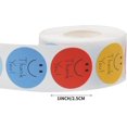 thumbnail image 2 of 500 Pcs Smiley Thank You Stickers 1 inch, Thank You Sticker Roll, Thank You Stickers Small Business, Adhesive Labels for Thank You Stickers Small Busi, 2 of 5