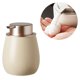 thumbnail image 1 of Dispensador de jabón for baño, dispensador de jabón espumoso de cerámica con bomba de oro rosa, plato de loción recargable, 1 of 7