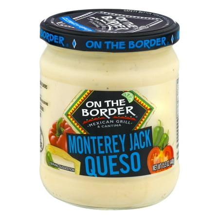 (2 Pack) On The Border Mexican Grill & Cantina Monterey Jack Queso, 15.5 (Best White Queso Dip)