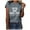 Gray, variant on Sister Aunt Great Aunt Shirts for Women Short Sleeve Tops Funny Letter Graphic Crwe Neck T Shirts Loose Fit Casual Summer Mom Tees Shirts Blouses Gray M