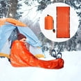 thumbnail image 3 of Sac de Couchage Essentiel de Camping - Couverture Thermique Portable Légère 120g pour Camping, Randonnée et Préparation de Catastrophe (7x3ft) avec Sifflet et Sac de Rangement, Design Imperméable et Coupe-Vent, 3 of 4