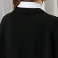 thumbnail image 3 of Detachable Collar Blouse for Women, Faux Half Shirt with Fake Collar for sweaters uniforms, 3 of 6