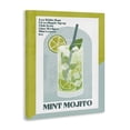thumbnail image 3 of Stupell Industries Modern Retro Mint Mojito Recipe Canvas Art, 24 x 30, by Deane Beesley, 3 of 8