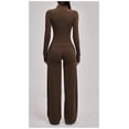 thumbnail image 3 of Top-kevin Two Piece Outfits Women Tracksuit Sets Long Sleeve Zip Up Jacket & Leggings for Gym Workout Set, 3 of 6