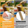 thumbnail image 2 of Herramienta para Colmena de Abejas para Apicultura: Gancho en Forma de J y Cepillo para Abejas de Crin Natural, Cepillo para Colmena, Levantador y Raspador de de Abejas, 2 of 8