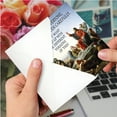 thumbnail image 5 of Funny Birthday Greeting Card with 5 x 7 Inch Envelope (1 Card) Bday Listen Carefully - Jesus Christ Delivering Sermon on the Mount, 5 of 7