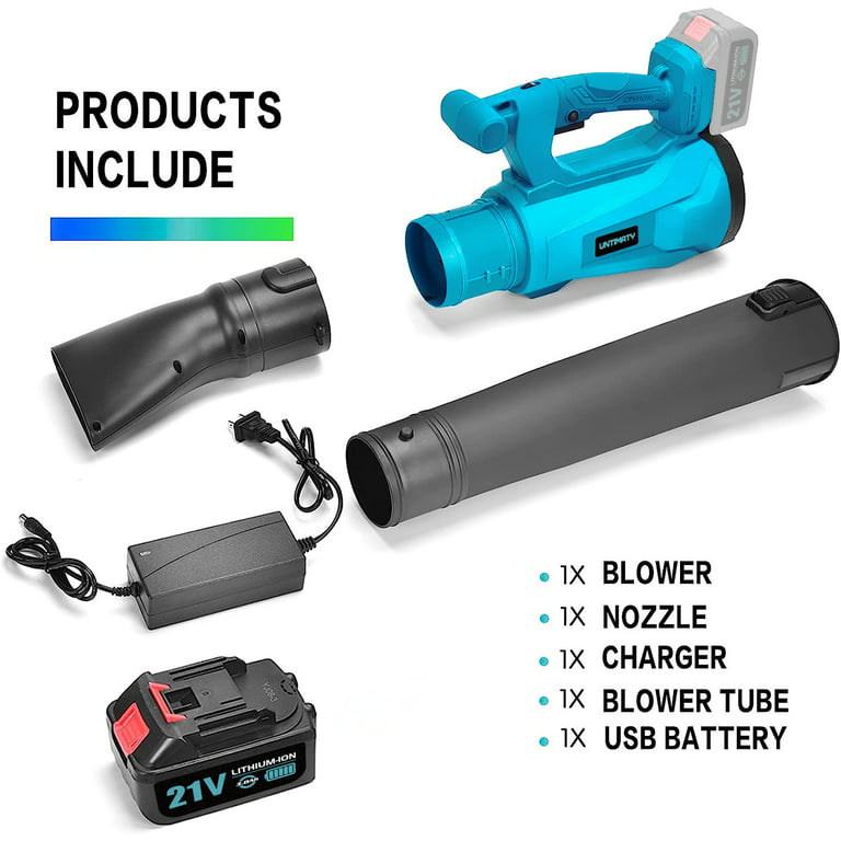 Leaf Blaster™ 350iB Lightweight Cordless Leaf Blower with battery and  charger