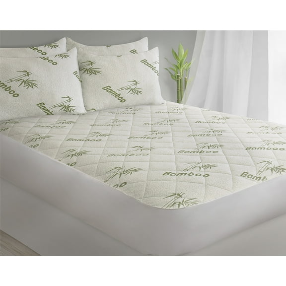 Mattress Protector Twin Bamboo Jacquard