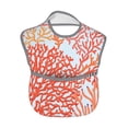 thumbnail image 2 of Hirioo Corals for Baby Waterproof Pocket Bib Adjustable Closed for Babies Toddlers with Large Pocket 6-24Months, 2 of 8