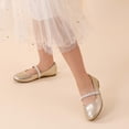 thumbnail image 2 of Zapatos de Vestir Mary Jane para Niñas DREAM PAIRS Talla 3 Dorado, 2 of 6