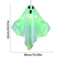 thumbnail image 3 of Light Up Halloween Decorations LED Ghost Hanging Ornament, Halloween Decor Glowing Ghost Pendant, Halloween Party Decorations Indoor Outdoor Seasonal Display Accessory, 3 of 9