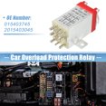 thumbnail image 2 of Unique Bargains No.2015403745/2015403045/2015403245/2015403845 Car Overload Protection Relay for Mercedes-Benz C180 C200 Silver Tone, Red, 2 of 7