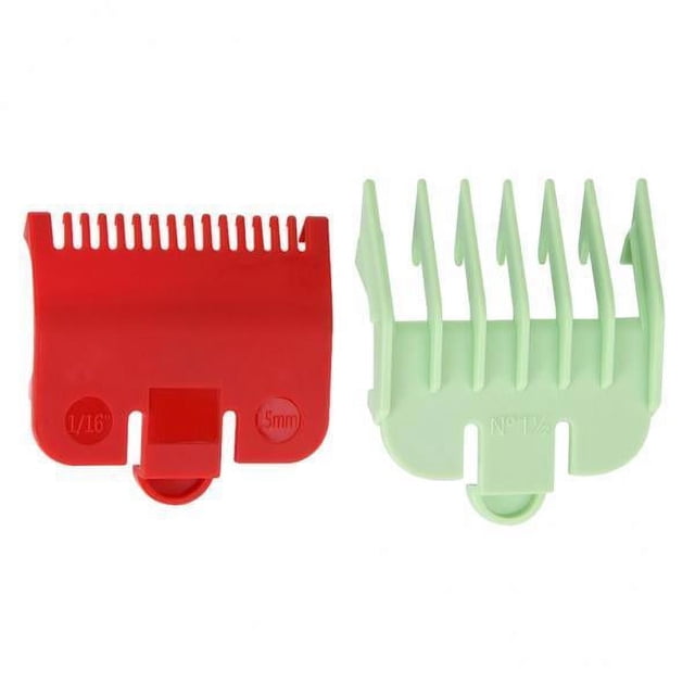 TISHITA 5-6pack 2 Sizes Hair Limit Comb Guide Attachment Set for Electric Shaver 6 Pcs