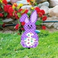 thumbnail image 6 of YWIYIUD 1PCS Easter BunnyEgg Garden Stake 2D AcrylicBunny Decorative Garden Stakes Easter Decorations Welcome Signs Rabbits Happy Easter Spring Decor for Outdoor Festival Home Party Supplies, 6 of 7