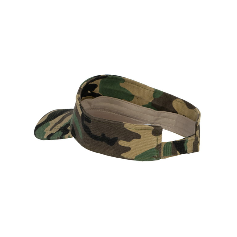 Army Camouflage Sun Visor Hat at  Men's Clothing store