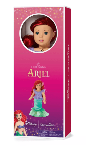 American Girl Disney Princess Ariel Doll – The Little Mermaid – 18''
