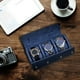 thumbnail image 4 of Estuche de almacenamiento para reloj Hugo Relojes Case PU Azul, 4 of 10