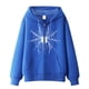 thumbnail image 1 of Dark hip-hop gótico Harajuku Y2k estampado de araña cremallera Sudadera con capucha hombres y mujeres Harajuku chaqueta sudadera, 1 of 5