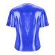 thumbnail image 4 of Tops de Cuello Redondo para las Mujeres de Moda Primavera Verano Manga Corta Base Blusa, Poliéster Suave Fresco Uso Diario, 4 of 5