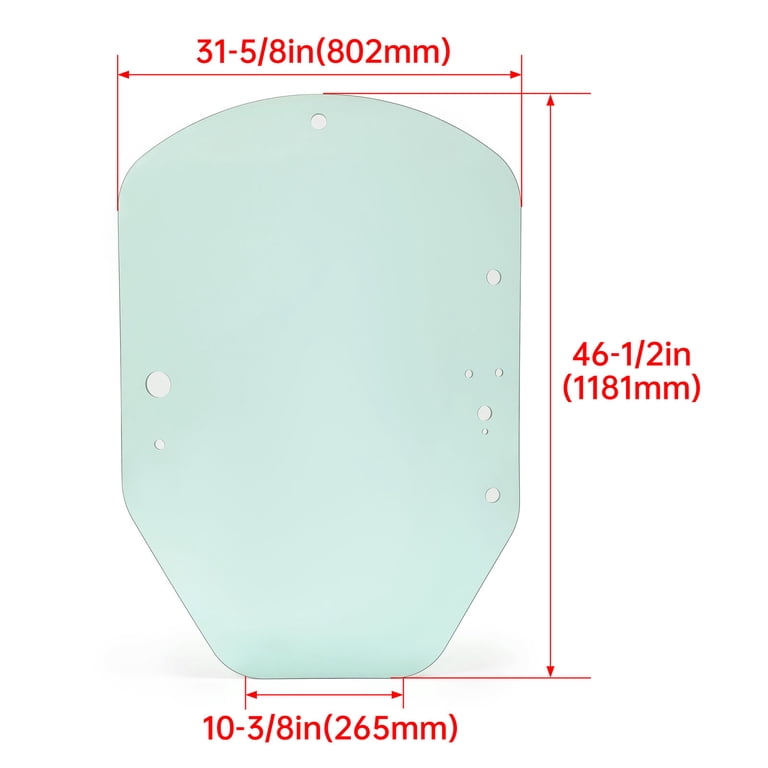 ド田舎三平様　TOURATECH ロッキング スクリーンスポイラー(鍵2個有) KOJEM Door Glass for John Deere Track Loader Models 318E-333G