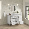 thumbnail image 3 of James Martin Vanities 424-V48-Fvsl Lorelai 48" Free Standing Single Basin Hardwood Vanity, 3 of 7