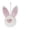 White, variant on All-in-One Easter Hanging Decor Kit with Bunny Ears - Assorted Ear Cutouts for Dressing Up Your Room or Event