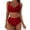 Wine, variant on Tankini Swimsuits for Women Modest Tankini Swimsuits for Women 2026 Two Piece Bathing Suits with Sporty Pockets Boy Shorts for Tummy Control(Black,XL)