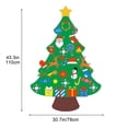 thumbnail image 5 of Hovilon Felt Toddles Christmas Tree for Kids，Xmas DIY Wall Hanging Ornaments Children Gift，DIY Christmas Crafts for Kids, Xmas Gifts, Christmas New Year Decorations, 5 of 8