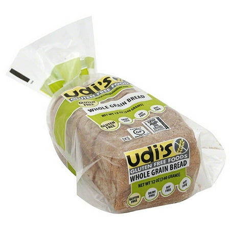 ***Discontinued by KEHE***Udi's Gluten Free Whole Grain Bread, 12 oz, (Pack of 8)