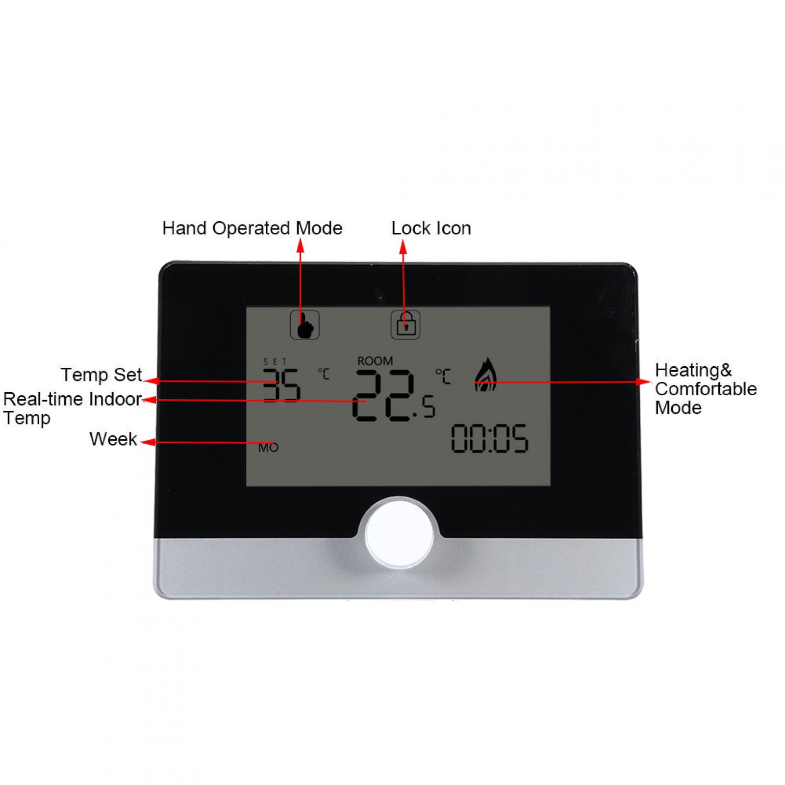 Floor Heating Thermostat Digital Programmable Thermostat