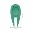 thumbnail image 2 of FOMIYES 5Ud Accesorio Para Golf Verde Herramienta Para Reparación De Césped Con Cómodo Y Liviano, 2 of 6