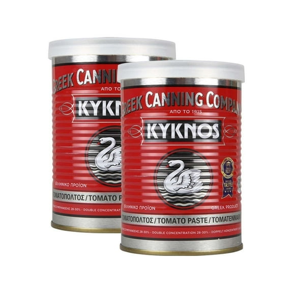 KYKNOS Double Concentrate Tomato Paste 410 g Pack of 2