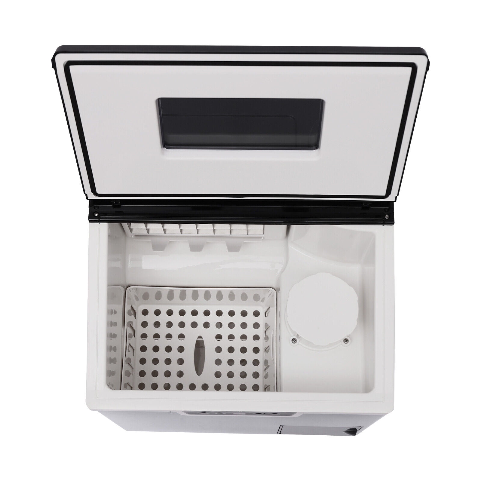110V Tabletop Ice Cube Maker Ice Maker Crushed Ice and Ice Cube Maker ZBS-20