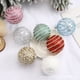 thumbnail image 5 of 8 cm/9 piezas 2024 bolas navideñas de colores verdes brillantes, adornos colgantes para fiestas de Navidad, adornos para el hogar, bodas, escenas, 5 of 5