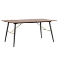 thumbnail image 1 of Mesa Comedor Desayunador 160x90cm Mundo In  Antecomedor Luxo Nogal, 1 of 8