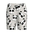 thumbnail image 3 of Picia Cute Panda Pajama Shorts for Men, Men's Pajama Bottoms, Sleepwear,Short Pajama Pants-4X-Large, 3 of 9