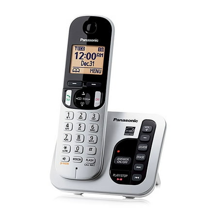 Panasonic KX-TGC210S Expandable Digital Cordless Phone with 1