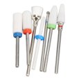 thumbnail image 3 of Nail File Drill Bit, Nail Drill Bits 7Pcs CW CCW Universal  For Home, 3 of 7