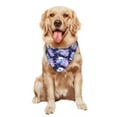 thumbnail image 5 of Naloa blue starry sky Skull flower Dog Bandanas 1PC Washable Triangle Dog Scarfs Premium Durable Fabric, for Small Medium Large Dogs and Cats, 5 of 6