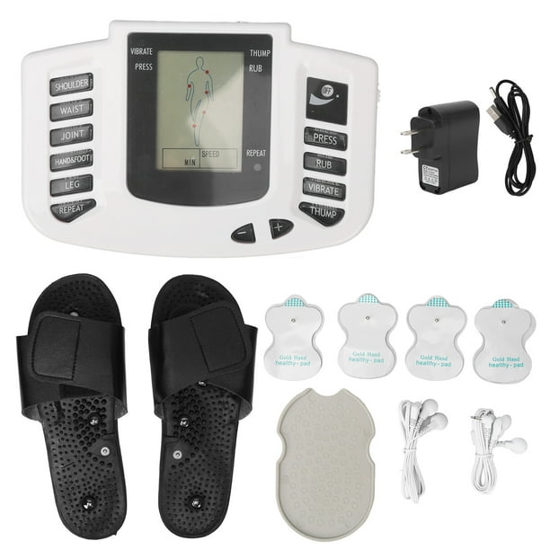 Raspador eléctrico, draga el flujo de energía, incluye zapatillas, enchufe estadounidense, dispositivo de masaje de meridianos de 110-240 V para adelgazar y cuidar el cuero cabelludo