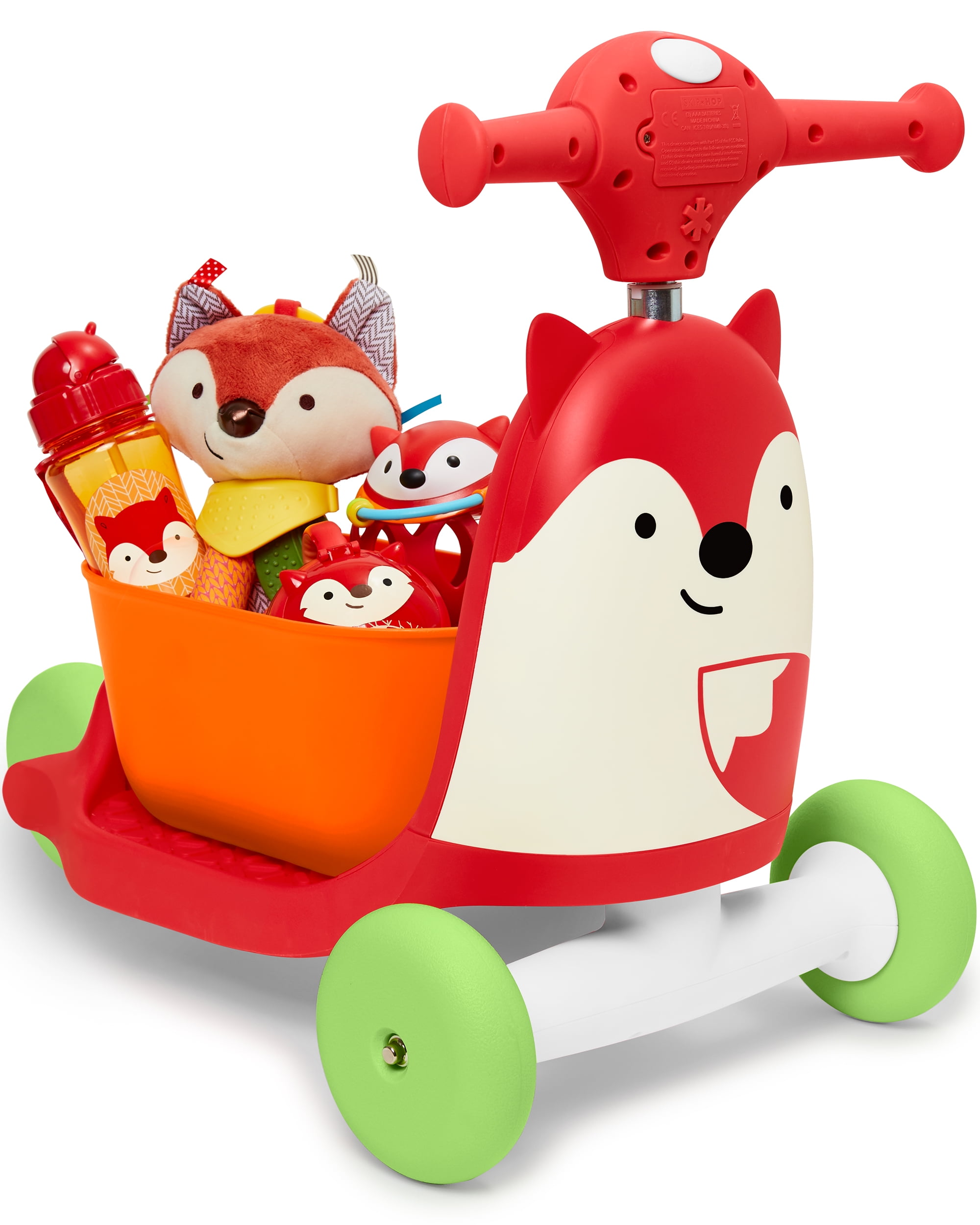 Skip Hop Toddler Toy 3-in-1 Baby Activity Push Walker & Ride On