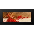 thumbnail image 2 of Meijering, Kitty 14x7 Black Modern Framed Museum Art Print Titled - Duo in Red, 2 of 5