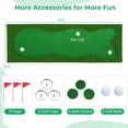 thumbnail image 3 of Costway 10 x 3.3 FT Golf Putting Green Professional Golf Training Mat with 2 Golf Balls, 3 of 7