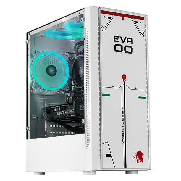 PC Gamer IA Xtreme PC Gaming NVIDIA GeForce RTX 5060 AMD Ryzen 7 5700 16GB SSD 1TB WIFI EVA 00 Edition Productividad Versátil Acelerada con IA