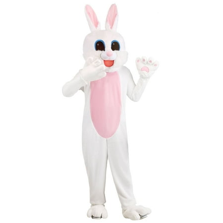 EraSpooky Costume de lapin adulte pour homme - Mascotte de lapin blanc :  : Mode