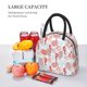 thumbnail image 5 of Easygdp Tropical Corals Seahorse Bolsa de Almuerzo Insulada Grande, Forro de Aluminio, Diseño Espacioso, a Prueba de Fugas, Ideal para Trabajo, Picnics, Viajes y Actividades al Aire Libre, 5 of 6