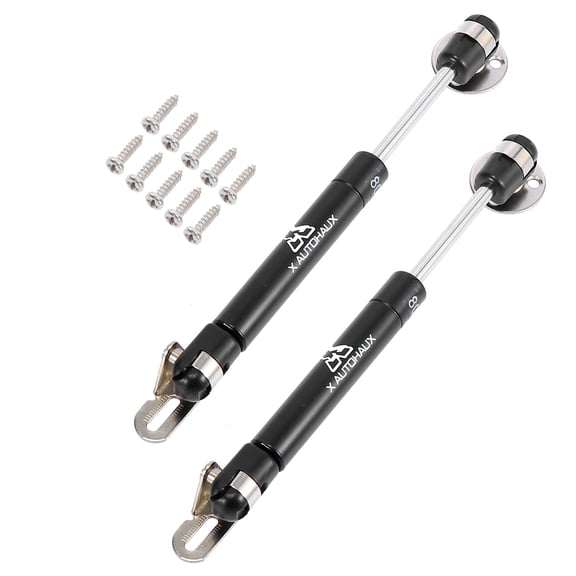 2pcs 6.7inch 80N/18Lbs Universal Gas Struts Shocks Black for Car Truck