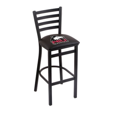 Holland Bar Stool L00430NorIll 30 in. Northern Illinois Bar Stool with Huskies Logo