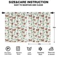thumbnail image 2 of Blackout Kids Curtains,Green Cow Daisy Leaf Pattern Childrens Insulated Curtains Set Of 2,Bedroom Essentials,Toddler Room Decor 42"x54", 2 of 5